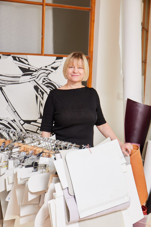 Marina Furin Berlin Künstlerin Designerin Lederskulpturen Taschen Accessoires Kunst Bags Jewelry Art Leathersculpture